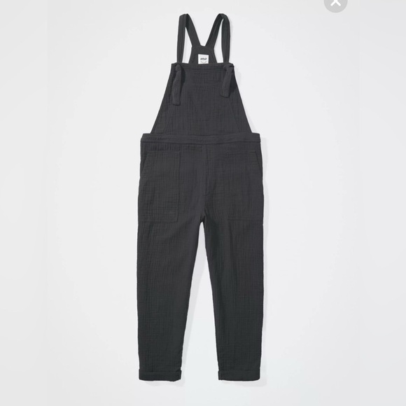 aerie Denim - Aerie Lightweight Rolled Leg Overalls